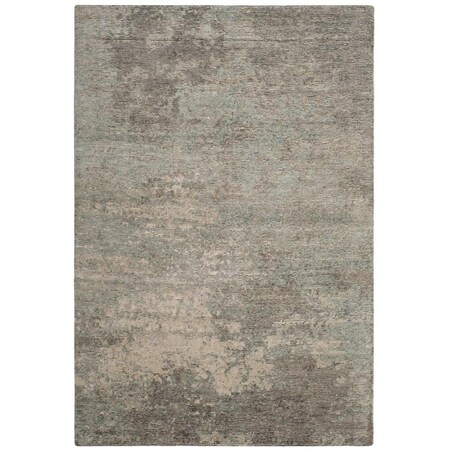 Safavieh 10 x 14 ft. Tiffany Hand Knotted Rectangle Area Rug Grey & Silver TFN624G-10